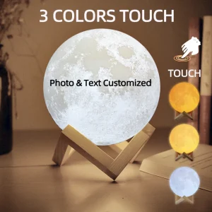 3D Moon Lamp Personalized Photo