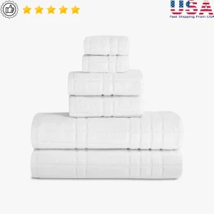 6-Piece Cotton Towel Se